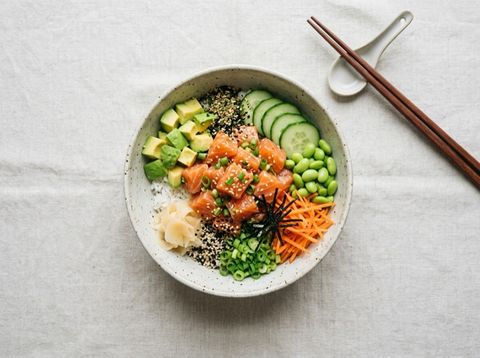 Salmon poke